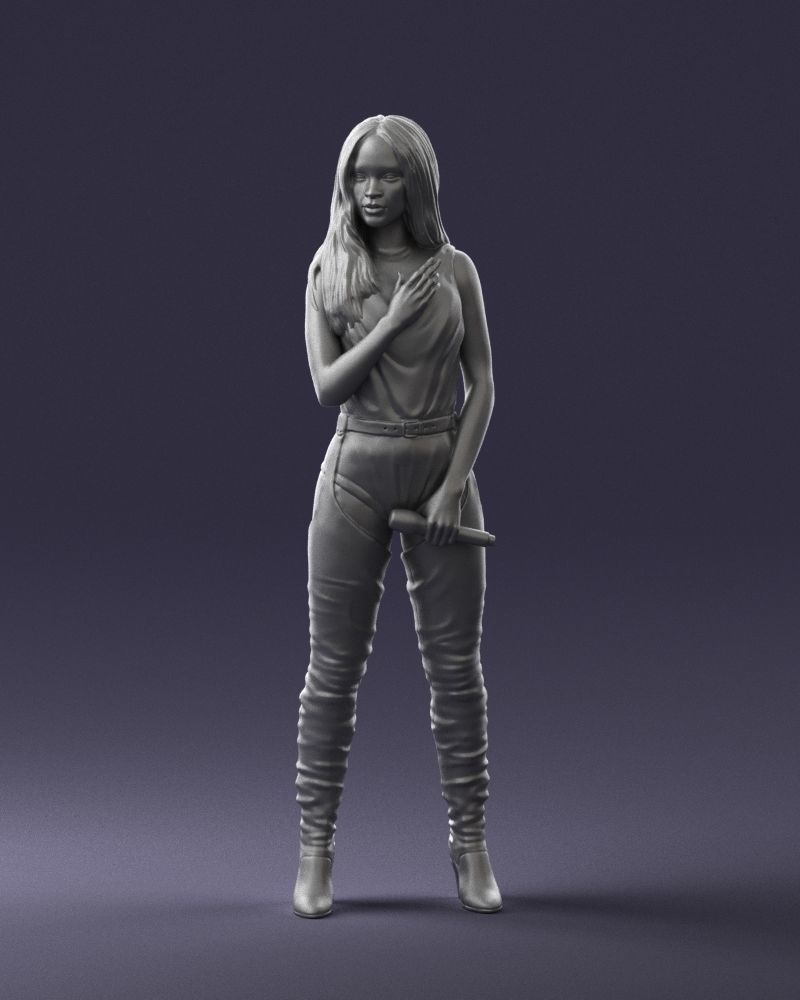 Latin singer with a tattoo 0233 3D Print Ready 3D print model_36