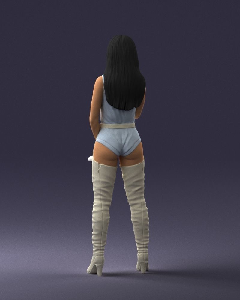 Latin singer with a tattoo 0233 3D Print Ready 3D print model_20
