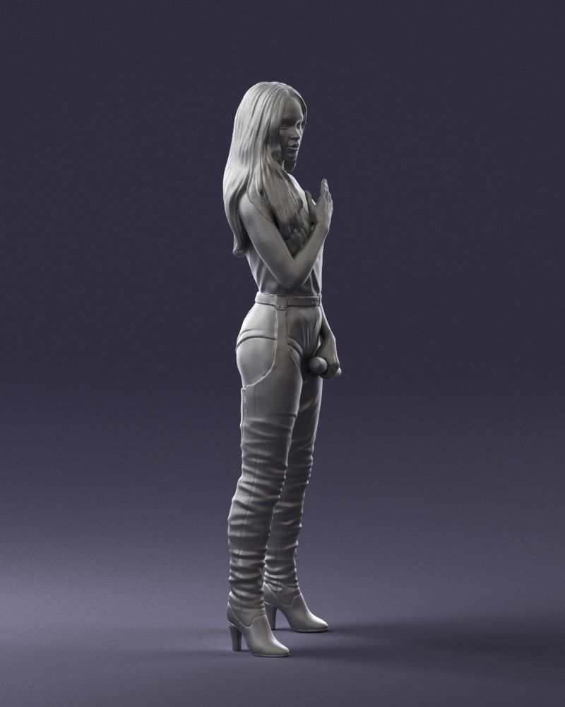 Latin singer with a tattoo 0233 3D Print Ready 3D print model_12