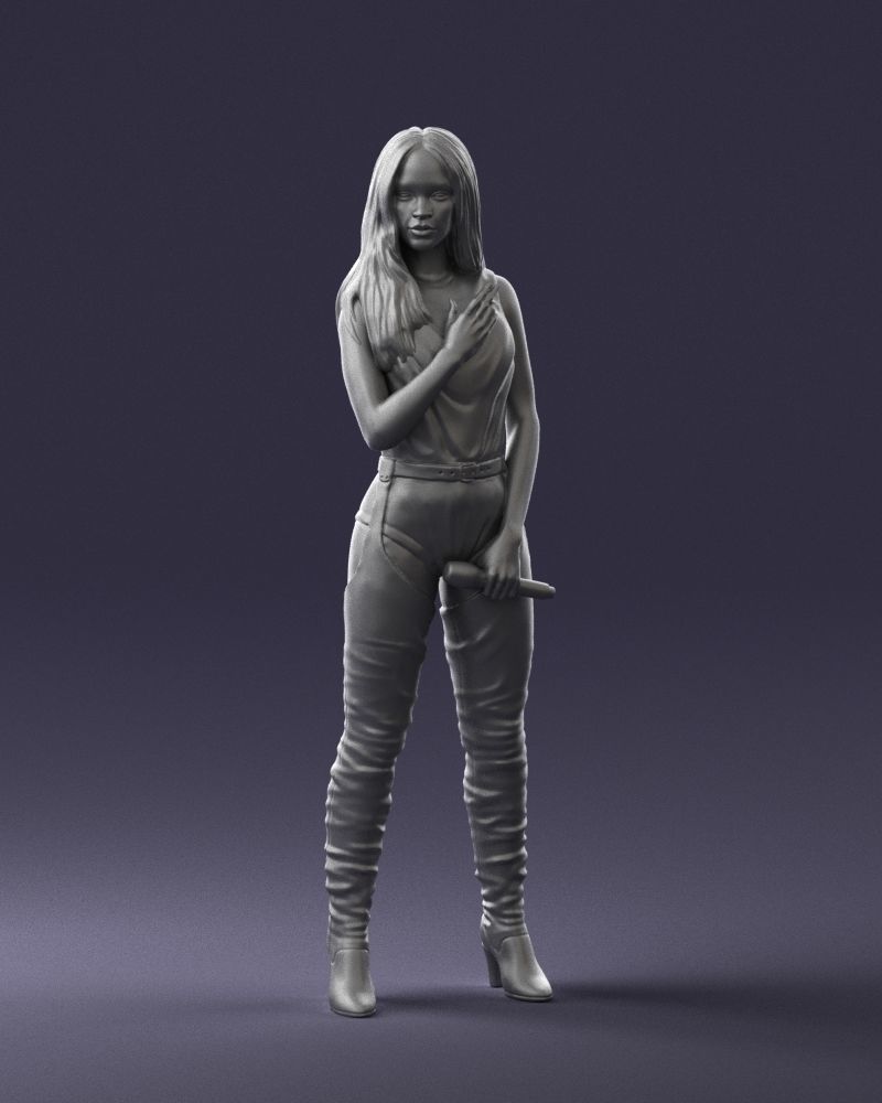 Latin singer with a tattoo 0233 3D Print Ready 3D print model_6