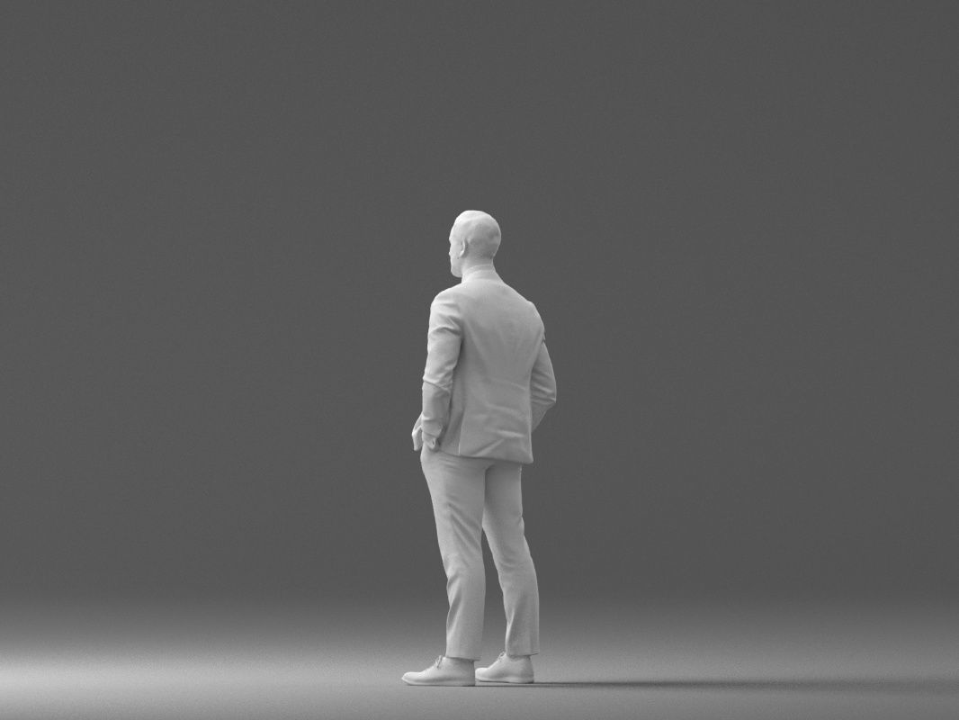 man in red gray quads suit 1066 3D Print Ready 3D print model_31