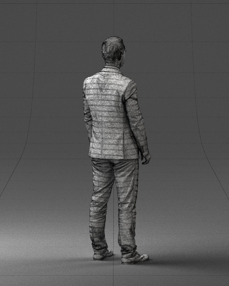 000287 Businessman in Suit Professional Male Character 0904 3dp 3D print model_18