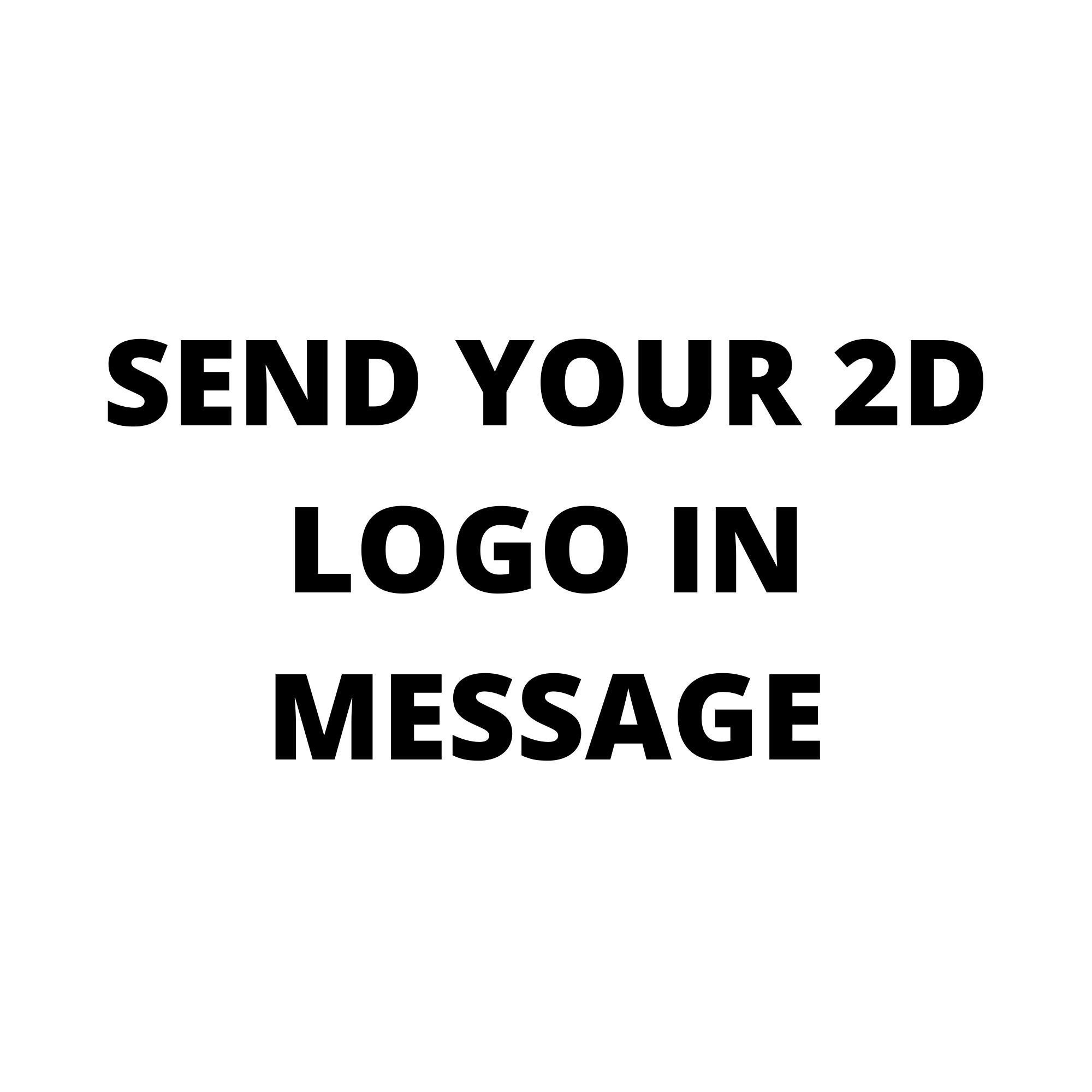 Custom Your  Logo Keychain Keychain Desk Art Digital STL File 3D print model_1