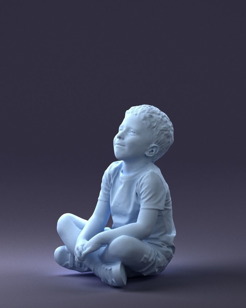 000008 Lotus boy 1017 3D model_22