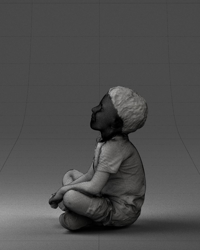 000008 Lotus boy 1017 3D model_34