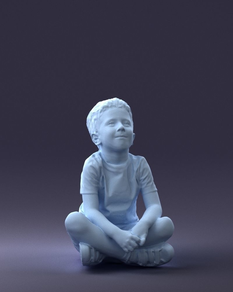 000008 Lotus boy 1017 3D model_14