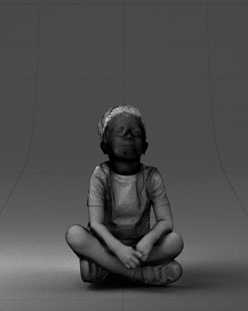 000008 Lotus boy 1017 3D model_38