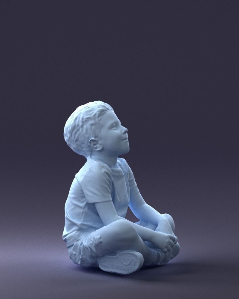 000008 Lotus boy 1017 3D model_16