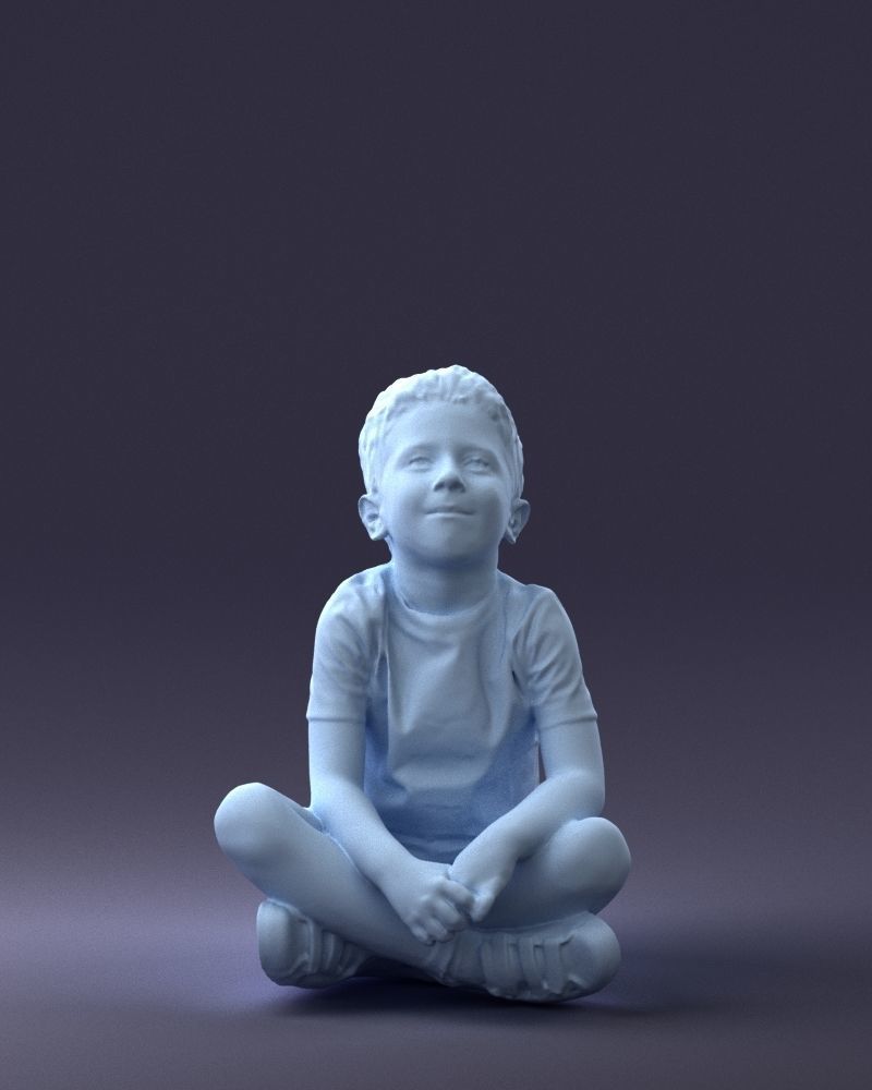 000008 Lotus boy 1017 3D model_23