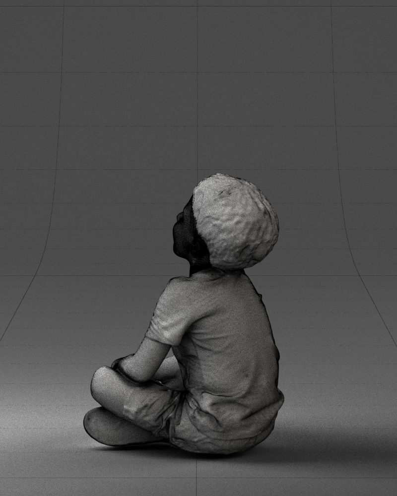 000008 Lotus boy 1017 3D model_33