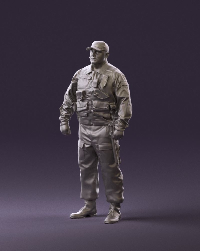 Serious secuity guy 0902 3D model_22