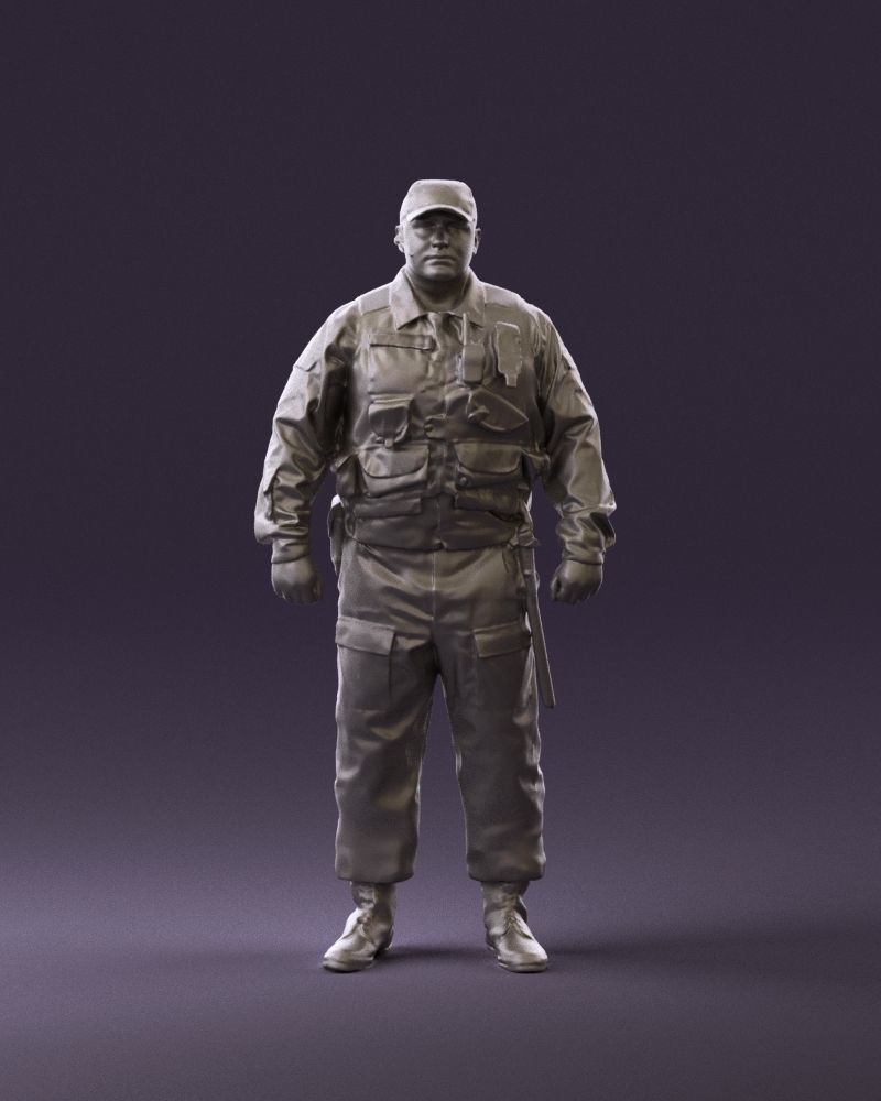 Serious secuity guy 0902 3D model_13