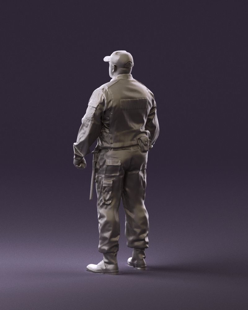 Serious secuity guy 0902 3D model_19
