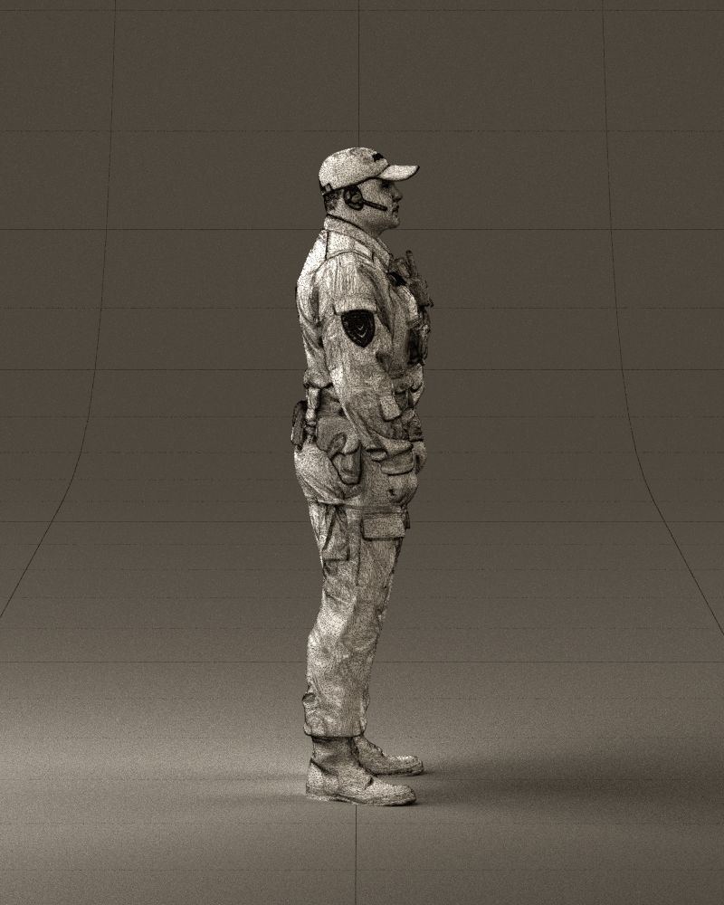 Serious secuity guy 0902 3D model_28