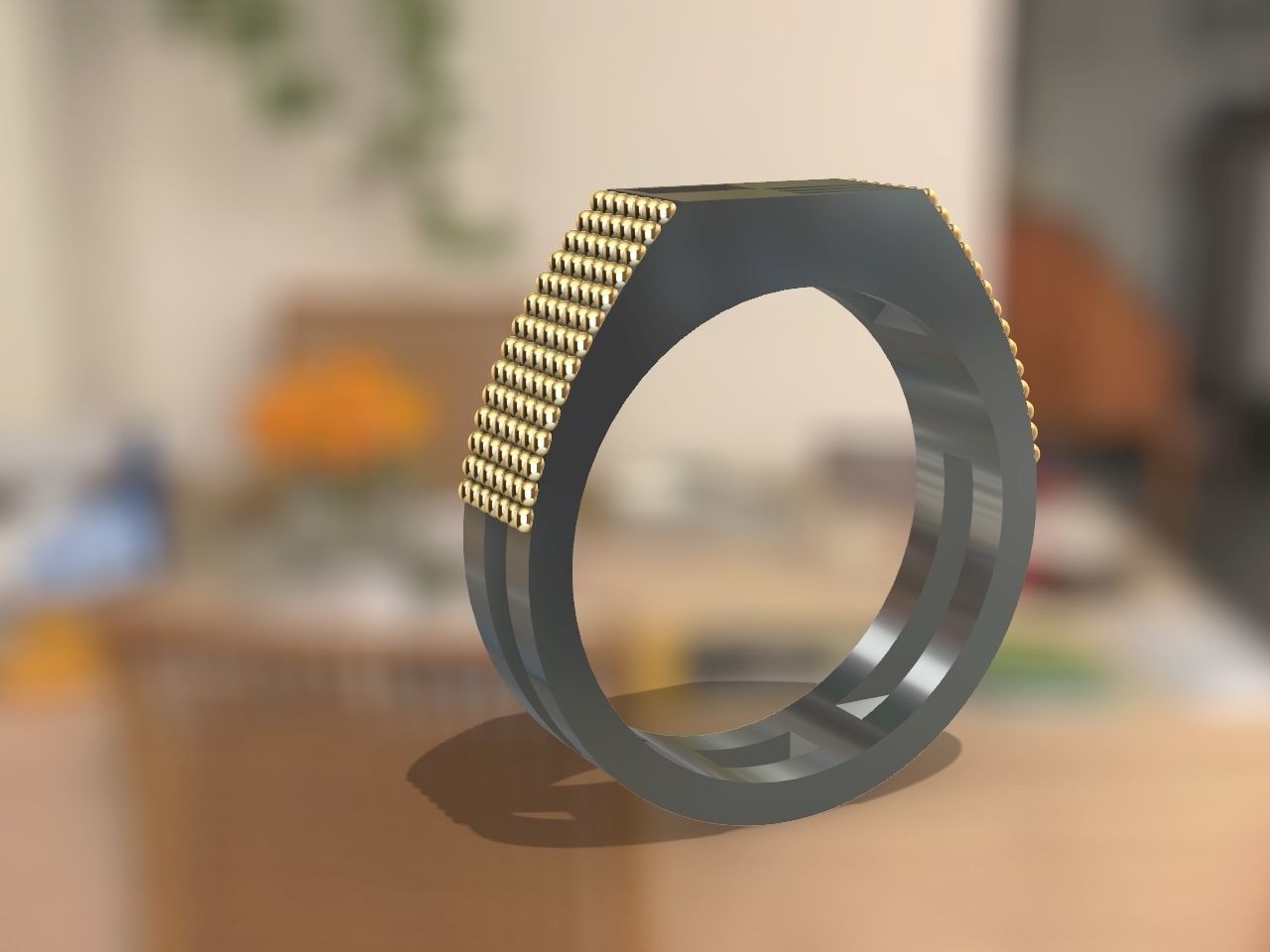 very stylish and subtle mens ring stl file verified 3D print model_5