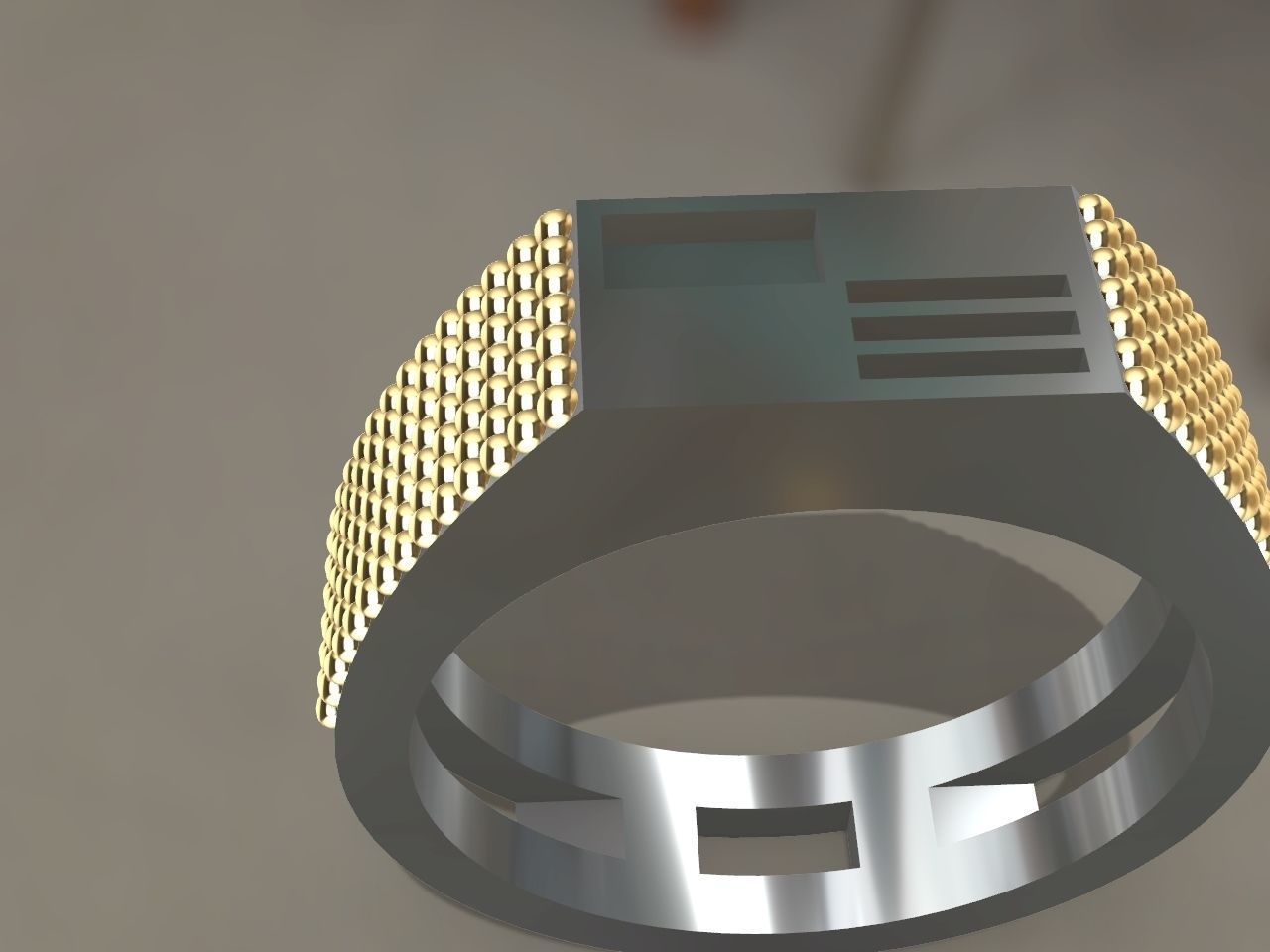 very stylish and subtle mens ring stl file verified 3D print model_11