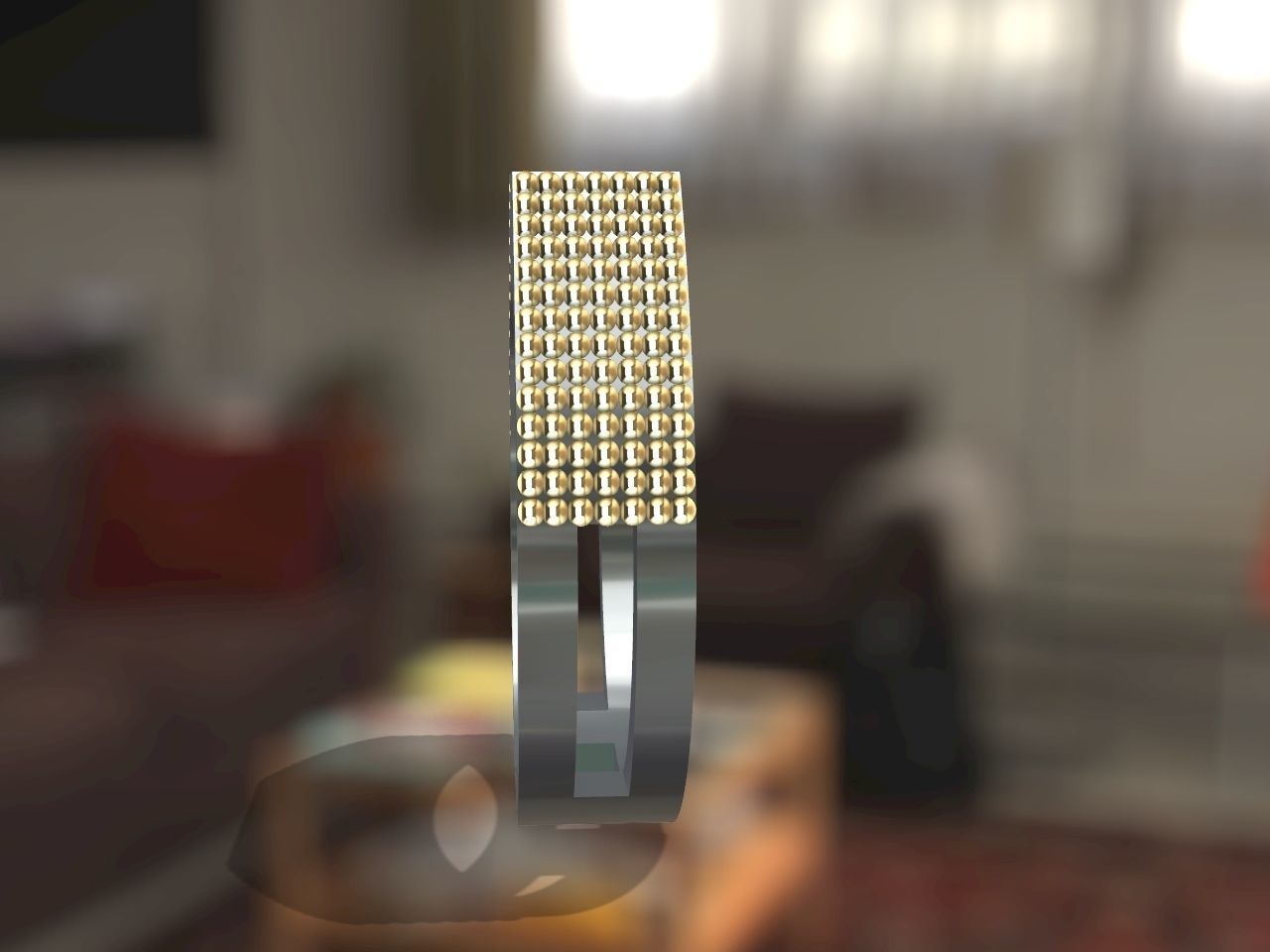 very stylish and subtle mens ring stl file verified 3D print model_10