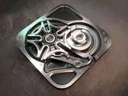 Geneva Wheel Mechanisum 3D model