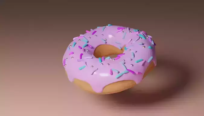 DONUT with sprinkles