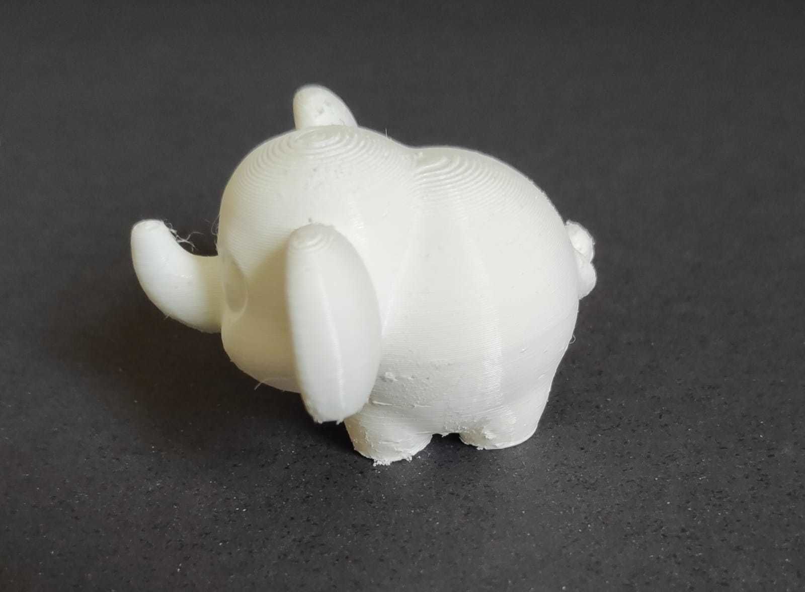 Baby Elephant 3D print model_7