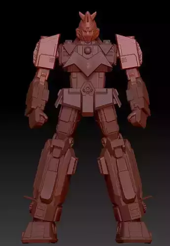 Voltes V Korean version of fan art 3D print model