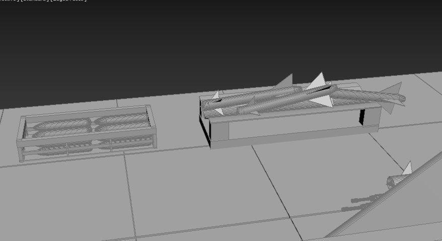 Soviet military bace Low-poly 3D model_6