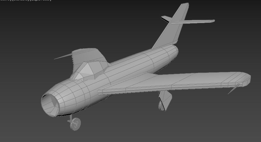 Soviet military bace Low-poly 3D model_11