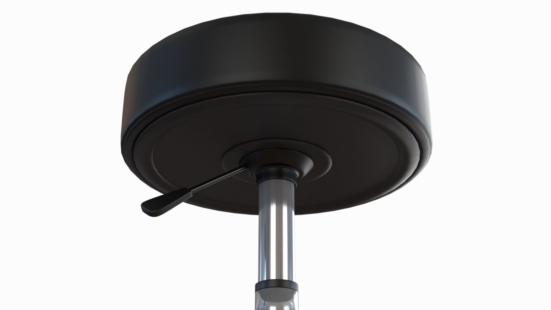 Operating Stool Low-poly 3D model_4