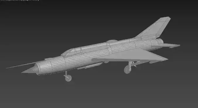 MiG 21 3D model