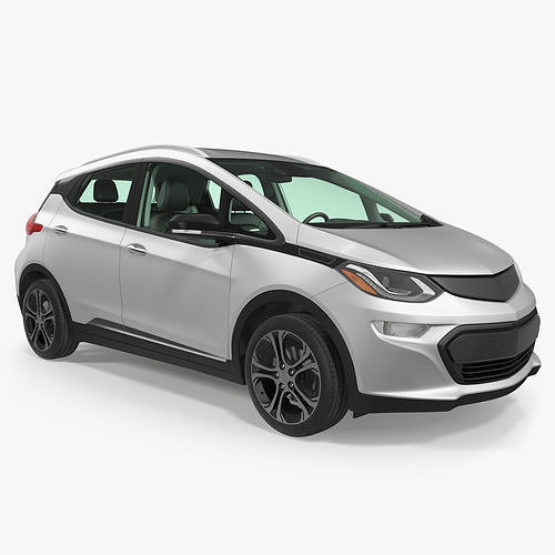 Electric Family Vehicle 2018 Generic Rigged 3D model