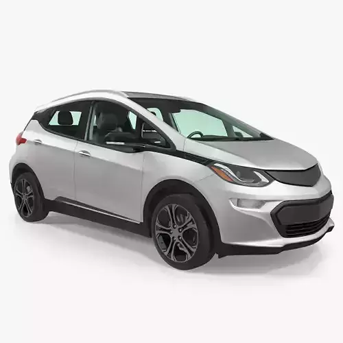 Electric Family Vehicle 2018 Generic Rigged