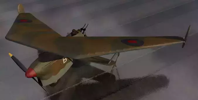 Westland Pterodactyl Mk-V 3D model