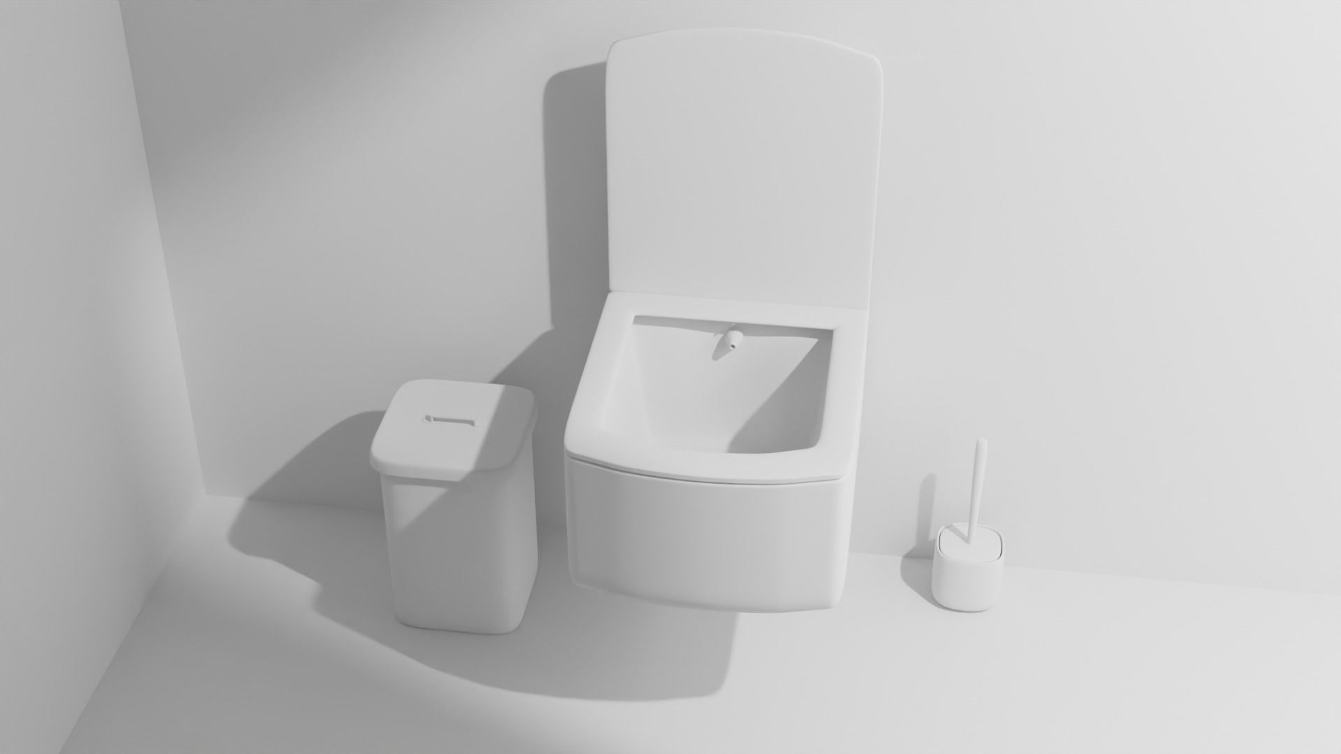 3d toilet bathroom 3D model_25