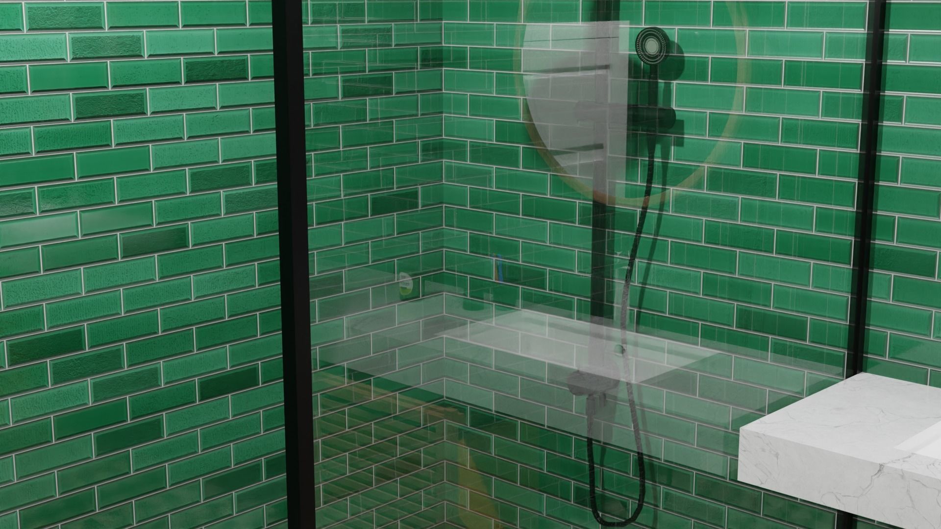 3d toilet bathroom 3D model_12