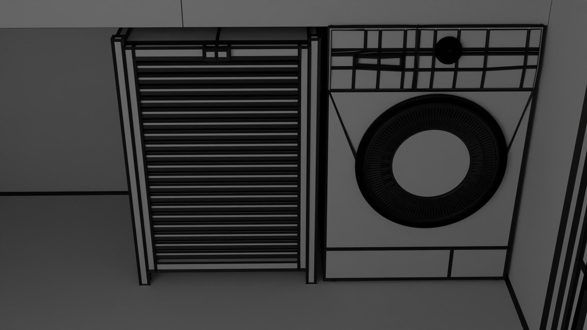 3d toilet bathroom 3D model_32