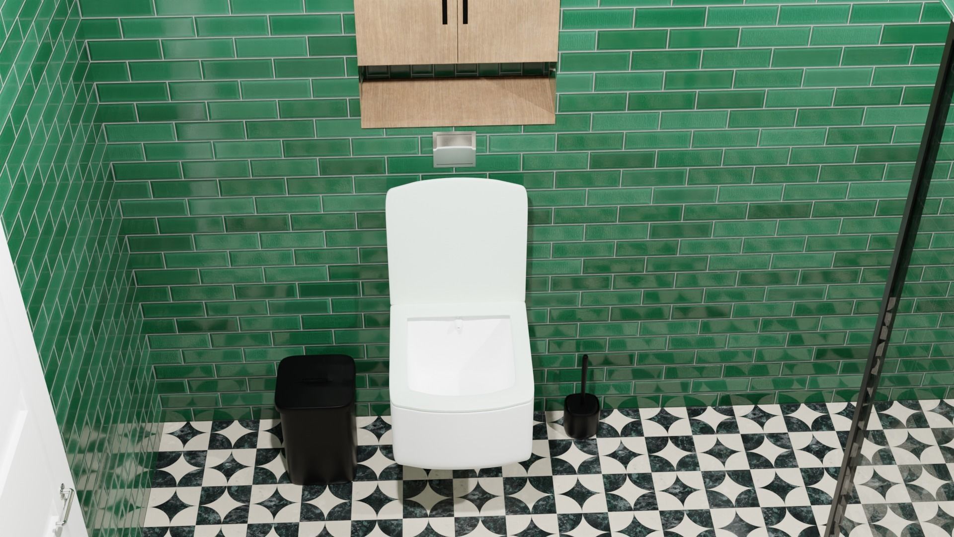 3d toilet bathroom 3D model_13
