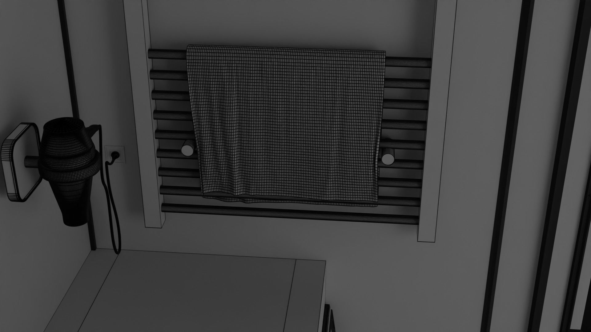 3d toilet bathroom 3D model_33