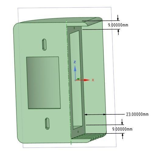 Ring Doorbell 90-degree Wedge  3D print model_1
