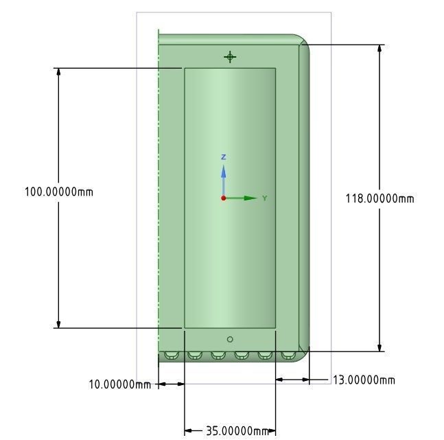 Ring Doorbell 90-degree Wedge  3D print model_2