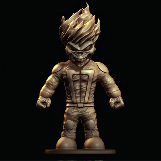 GHOST RIDER 3D print model_2
