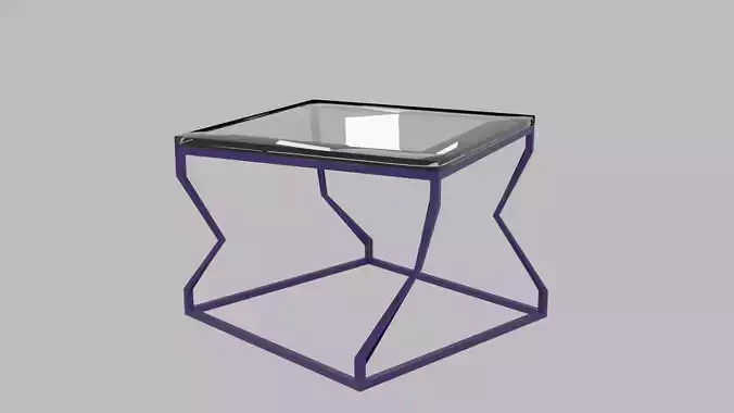 TWISTED GLASS TABLE