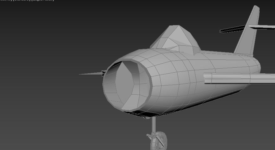 MiG 17 3D model_5