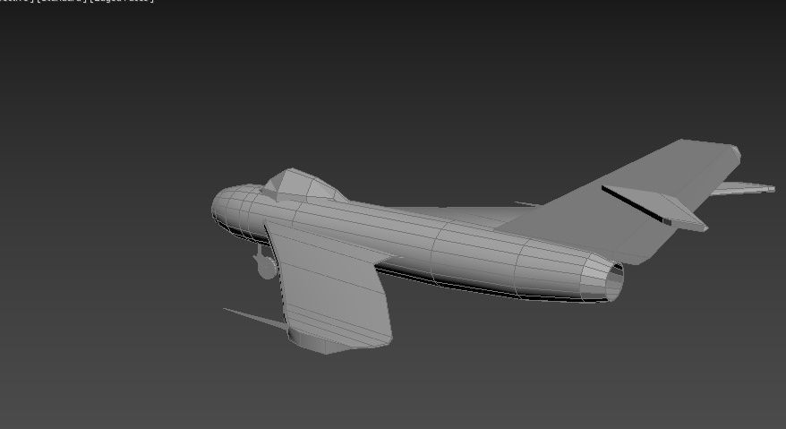 MiG 17 3D model_4