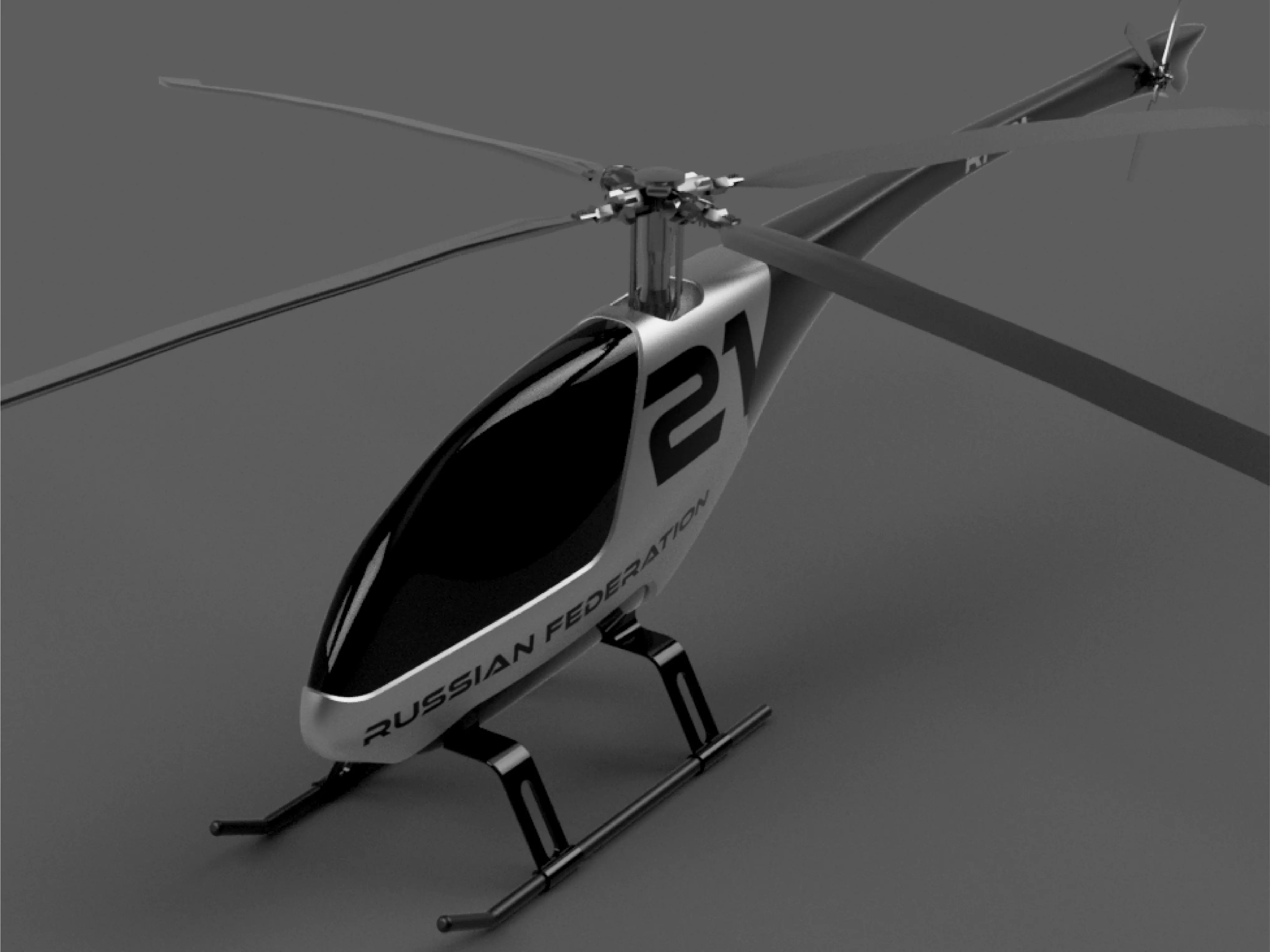 RC HELICOPTER 3D model_0