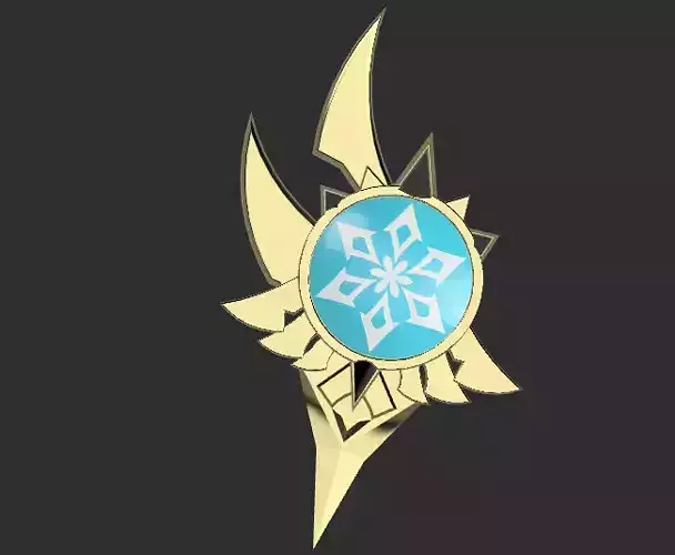 Genshin Impact - Eula Cryo vision 3D print model