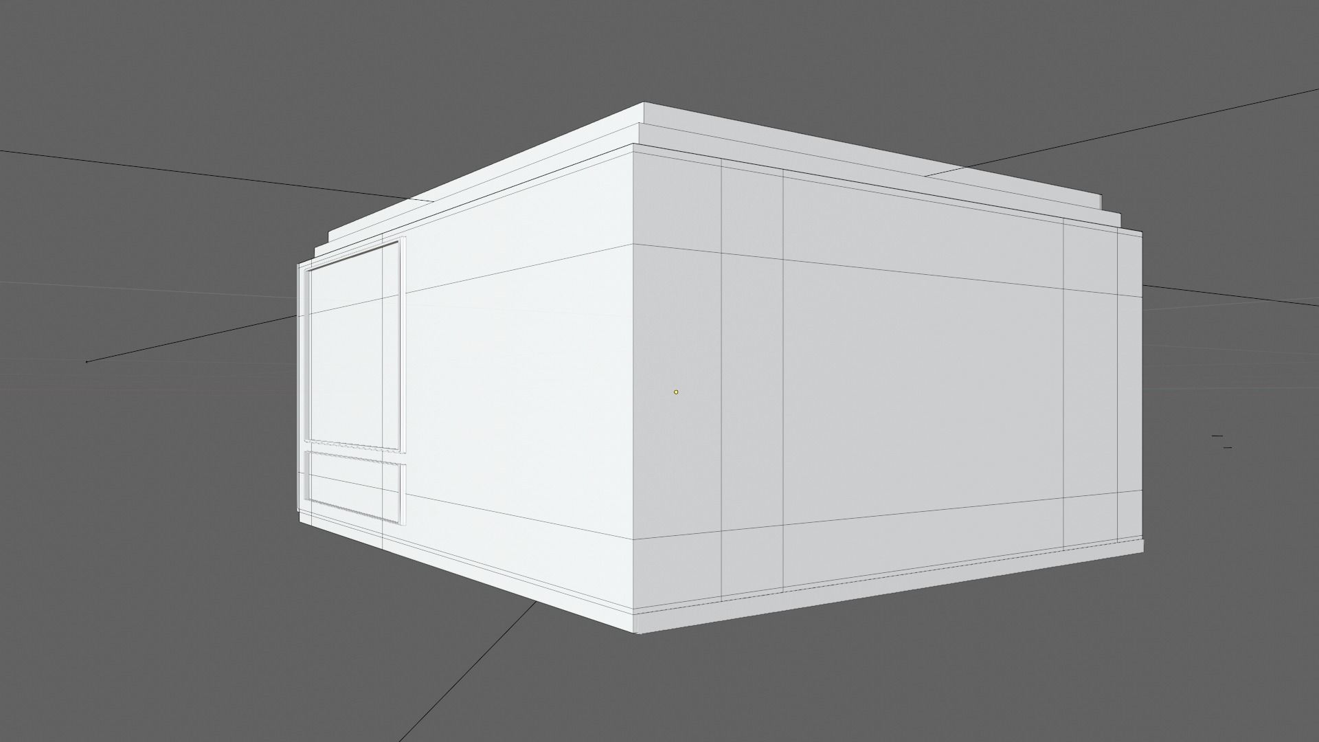 Office Interior Scene Low-poly 3D model_11