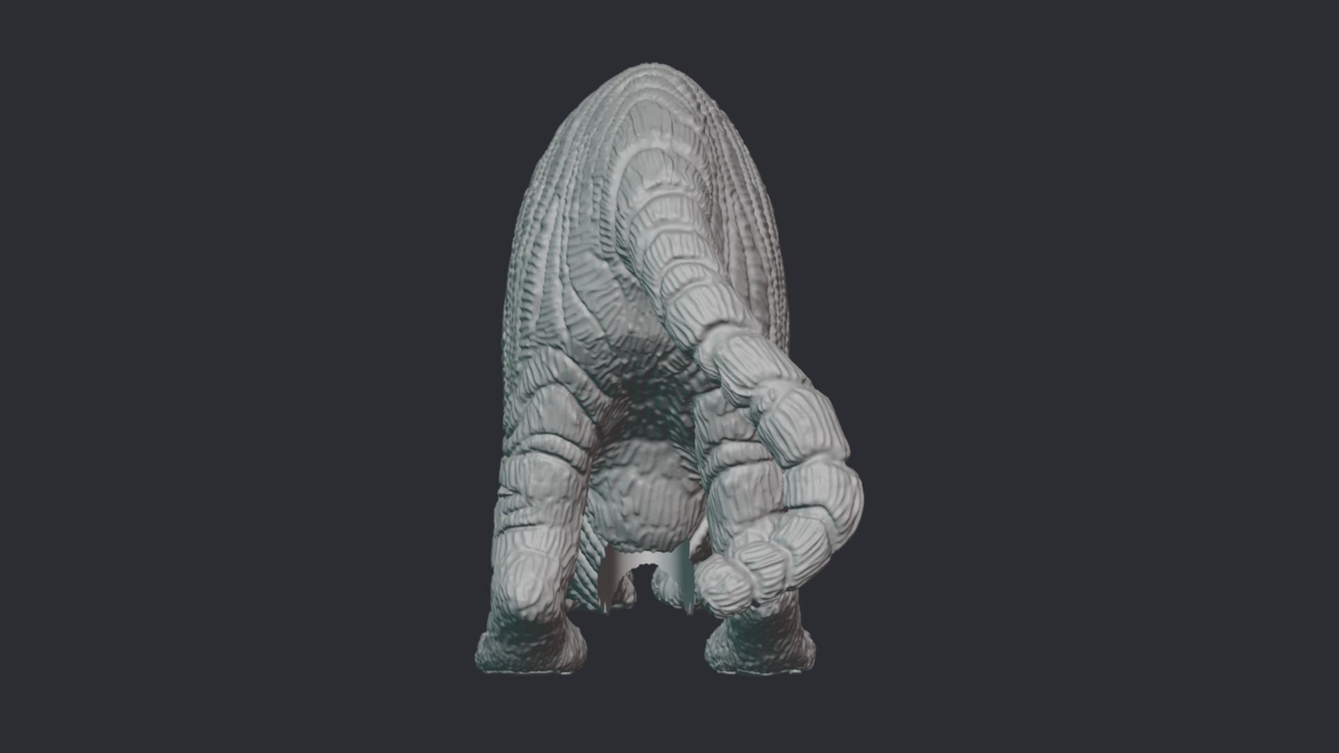 Decorative figurine of a tiger 3D print model 3D print model_19