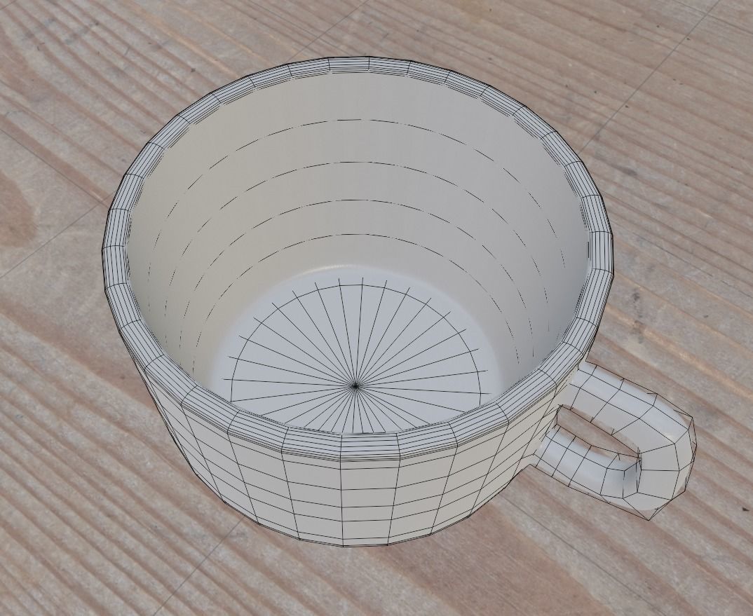 Coffee cup Free 3D model_3