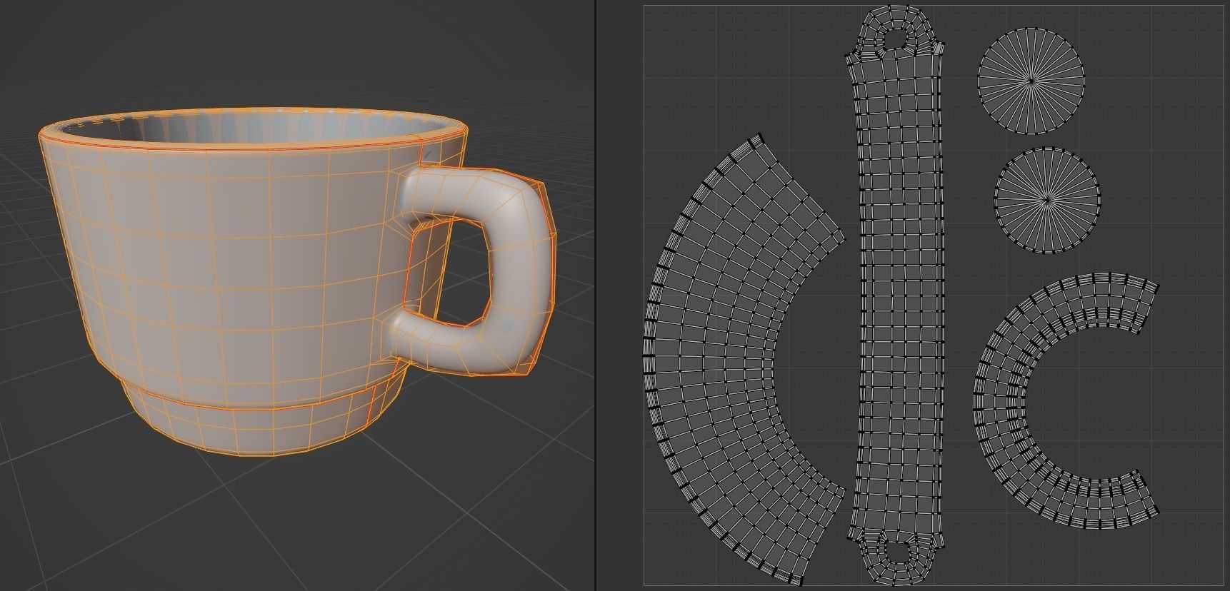 Coffee cup Free 3D model_4