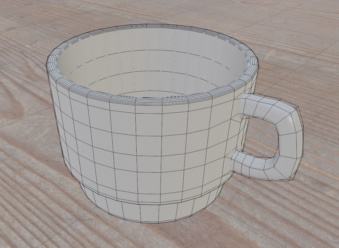Coffee cup Free 3D model_2